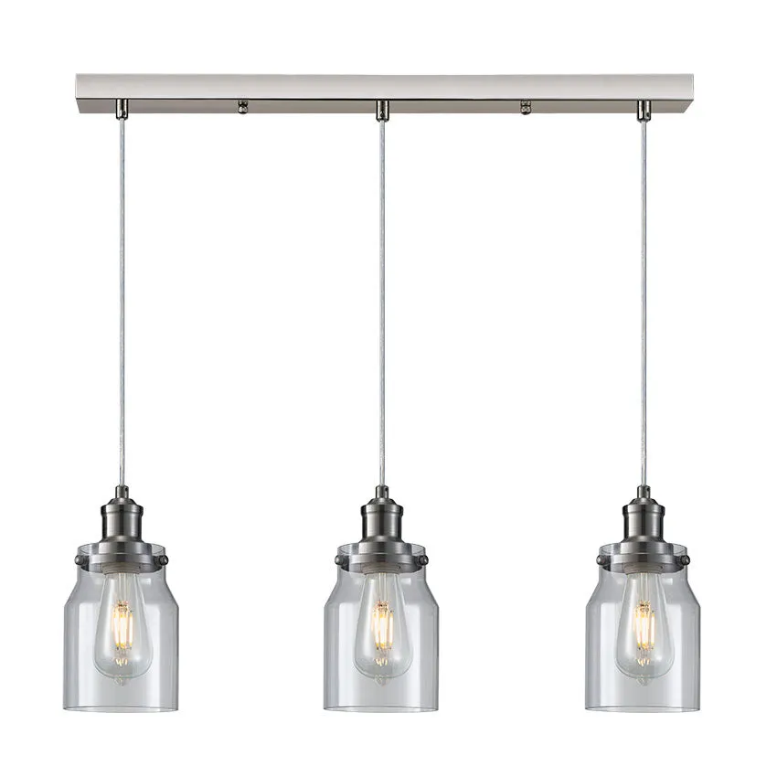 Apolo 3Lt Pendant - Various Finish