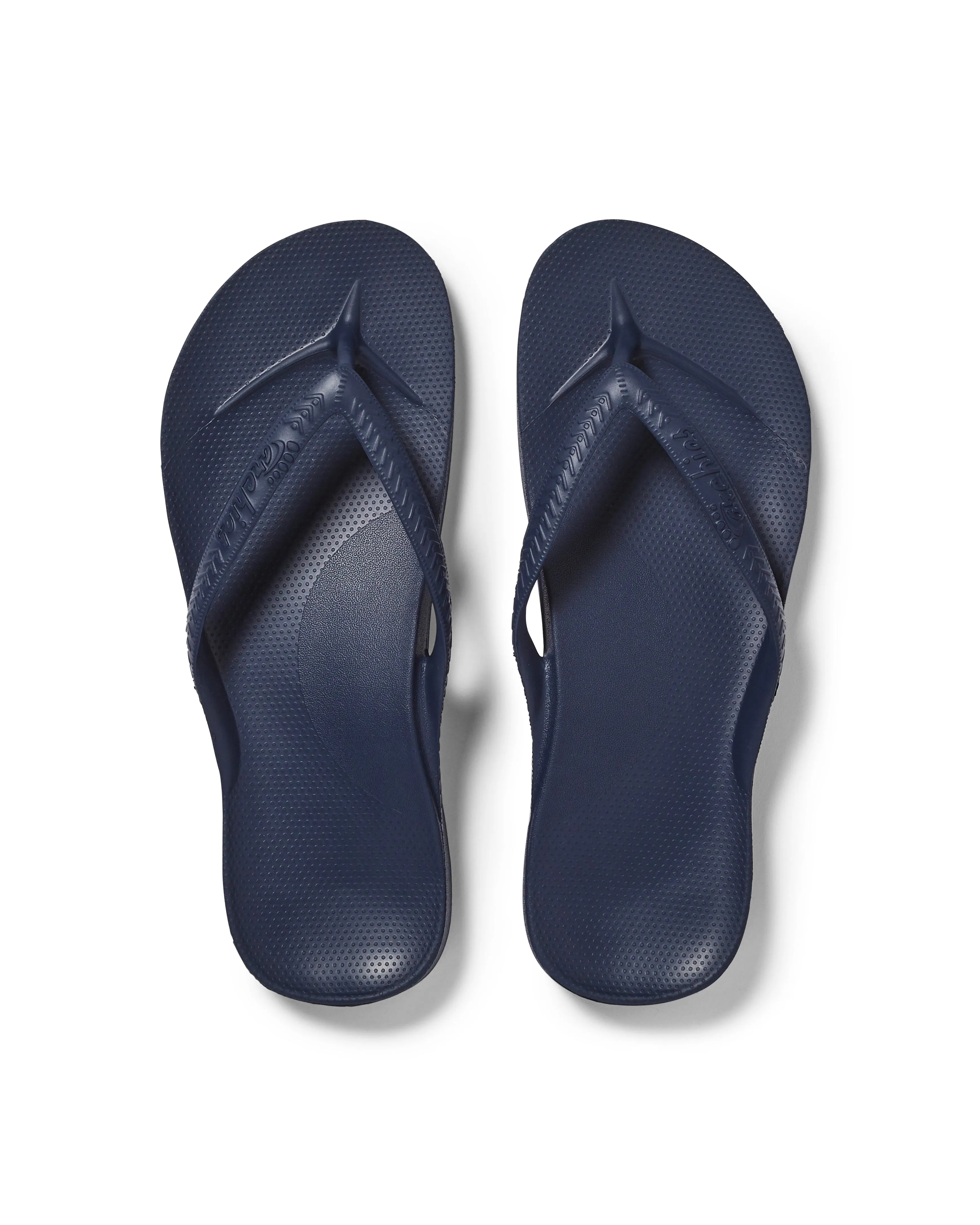 Archies Arch Support Jandals - Navy