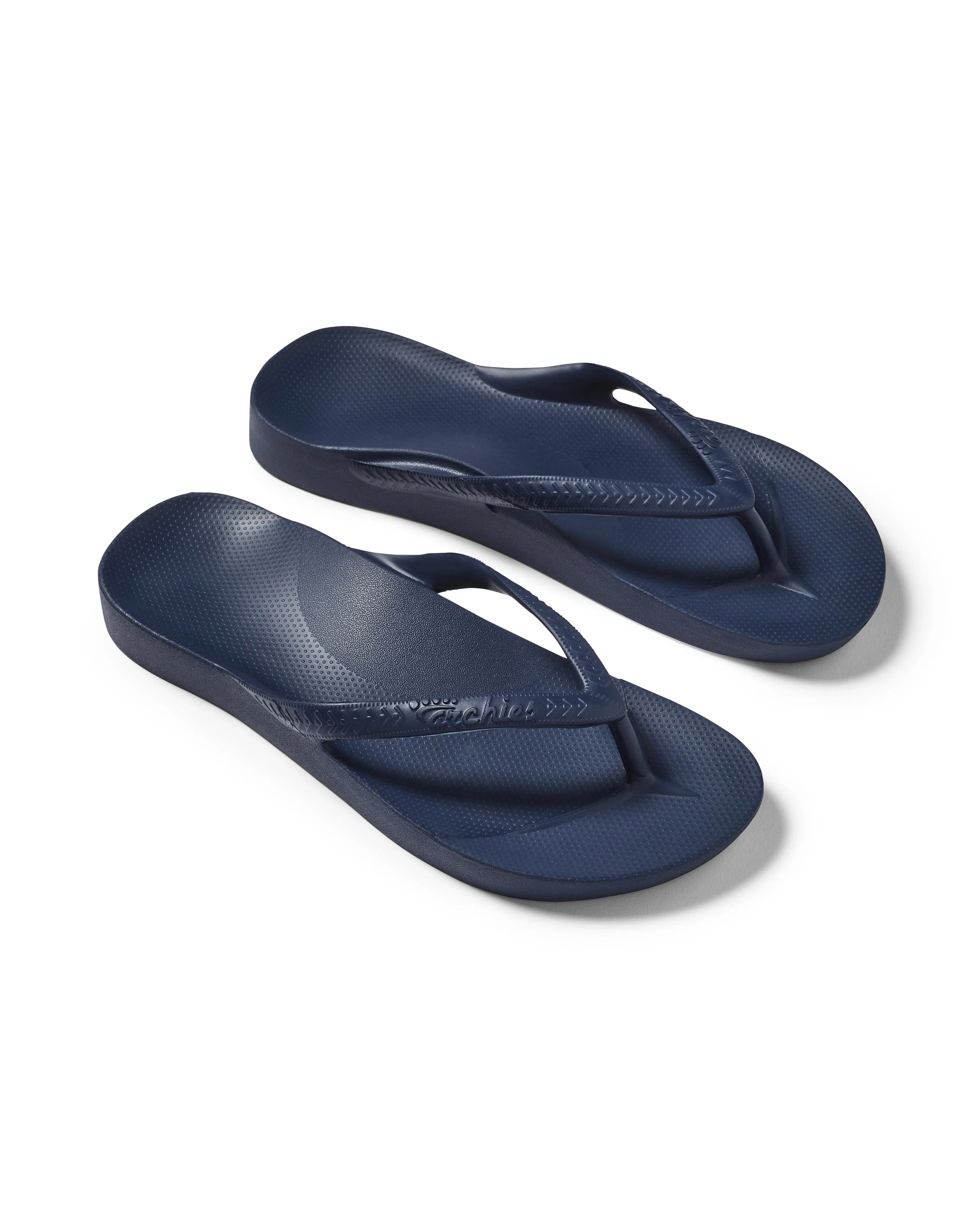 Archies Arch Support Jandals - Navy