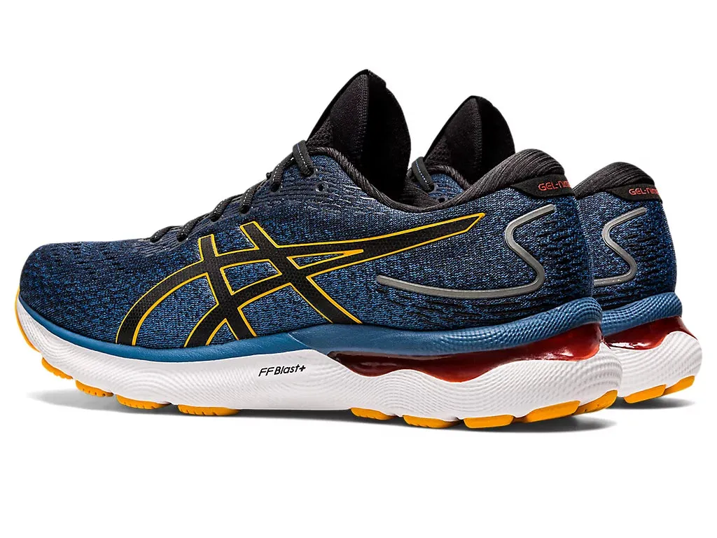 ASICS Men's GEL-NIMBUS 24 (Azure/Amber)