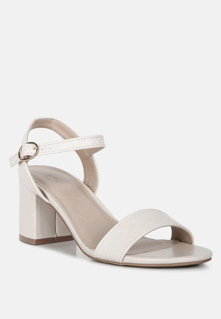 Basic Block Heel Sandals