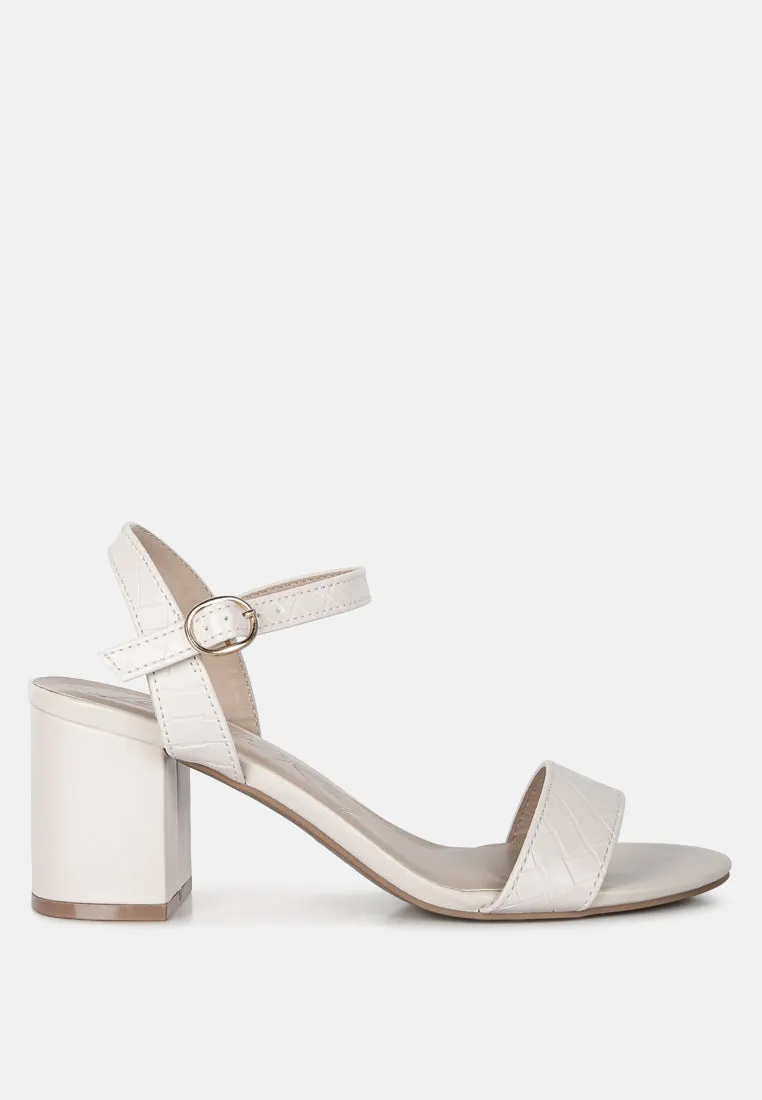 Basic Block Heel Sandals