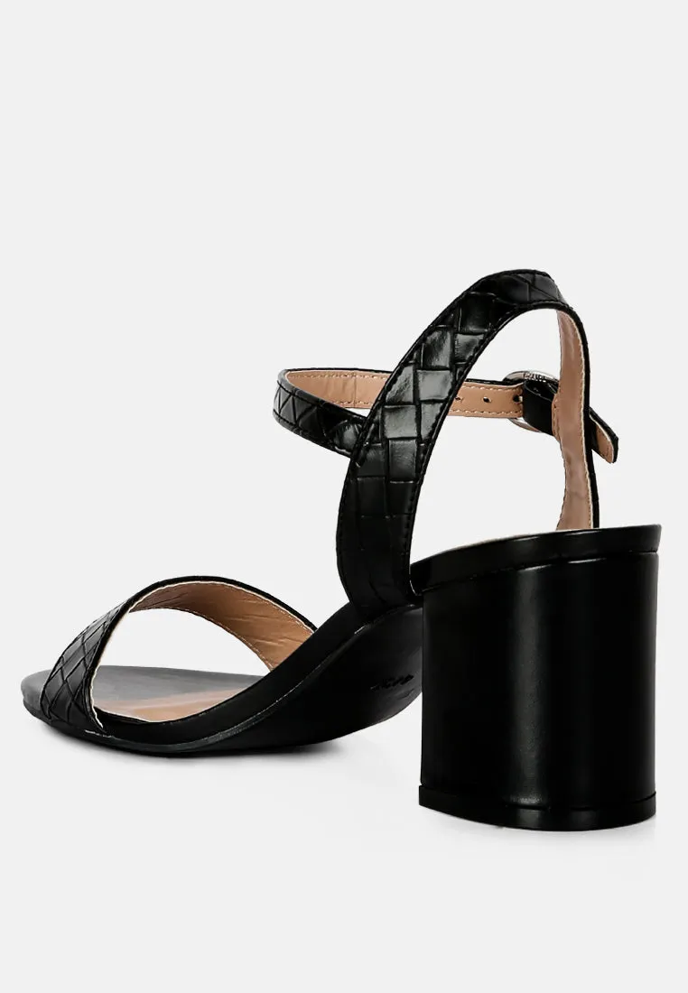 Basic Block Heel Sandals