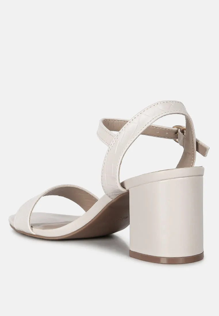 Basic Block Heel Sandals