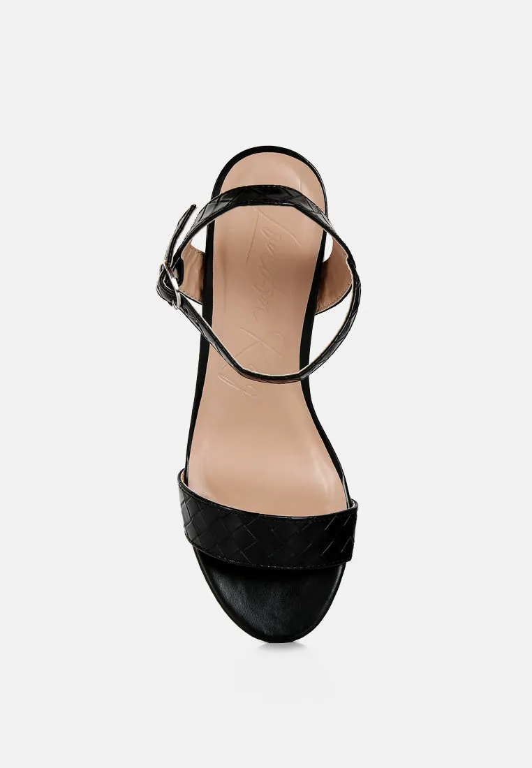 Basic Block Heel Sandals