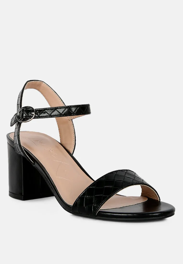 Basic Block Heel Sandals