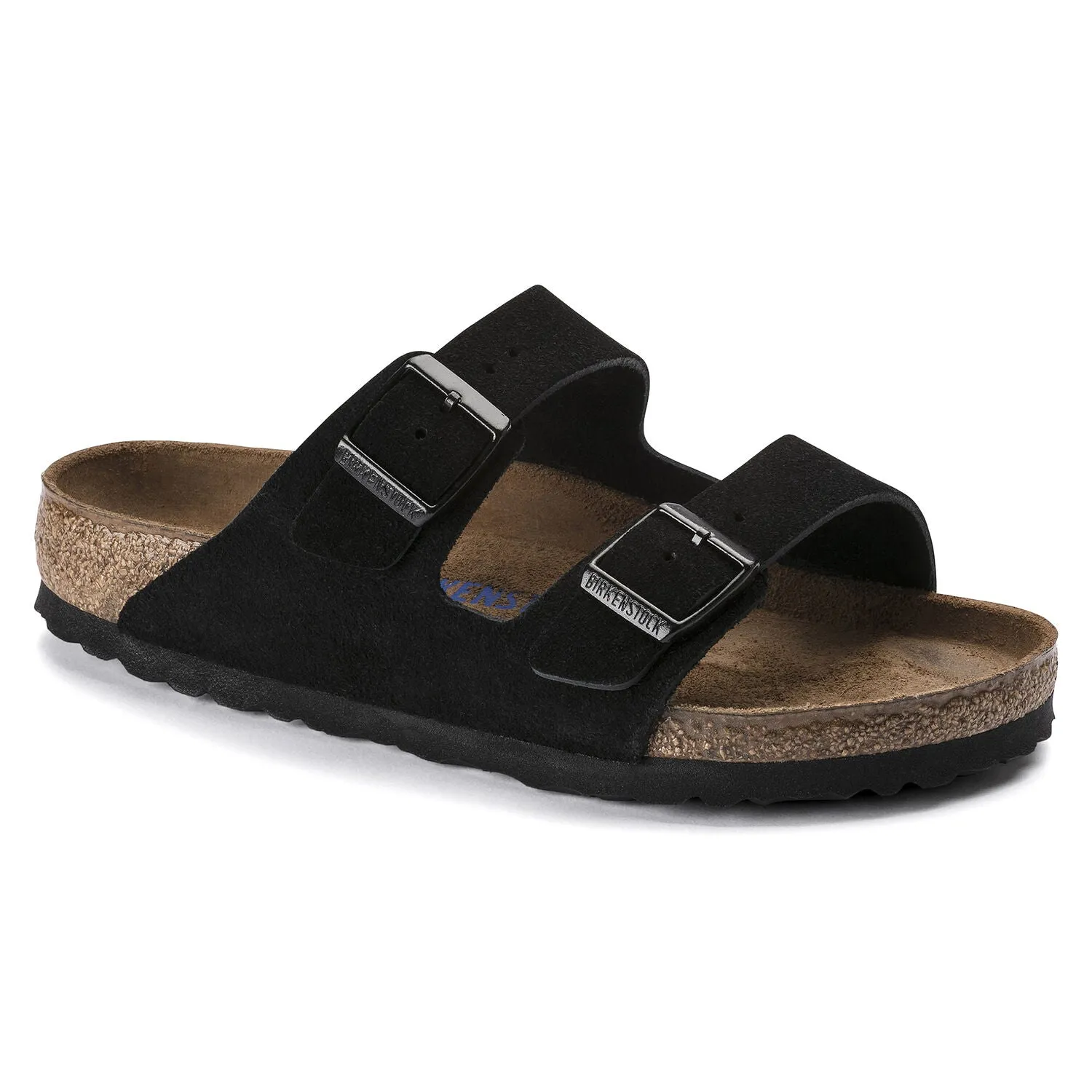 BIRKENSTOCK ARIZONA BLACK SUEDE LEATHER