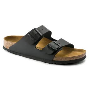 Birkenstock UNISEX Arizona Birko-Flor (Black - Wide Fit)