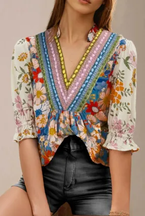 Bohemian Fall Vibes Top