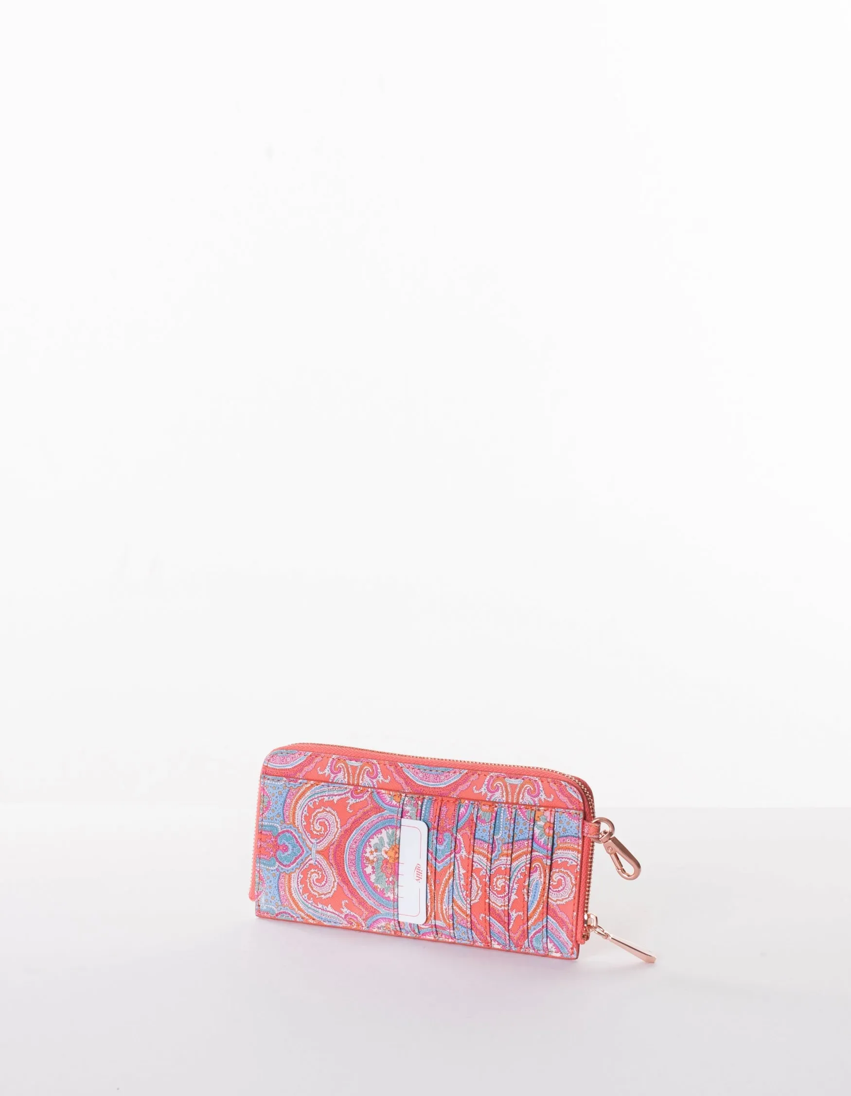 Card Zip L Wallet Hot Coral