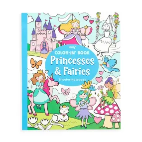 Coloring Book: Princesses & Fairies