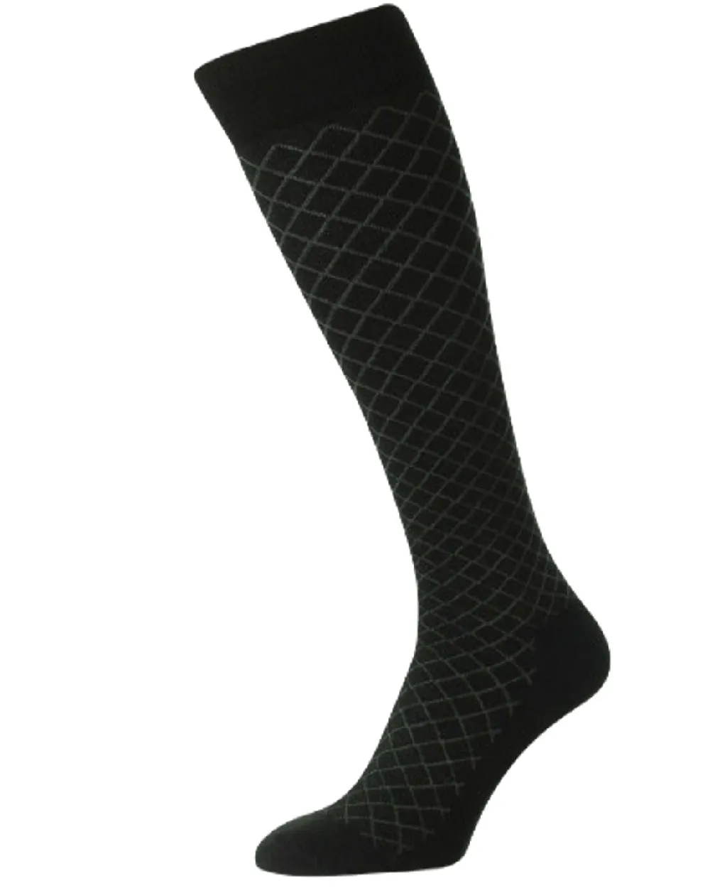 HJ Hall Flysafe Diamond Flight Socks