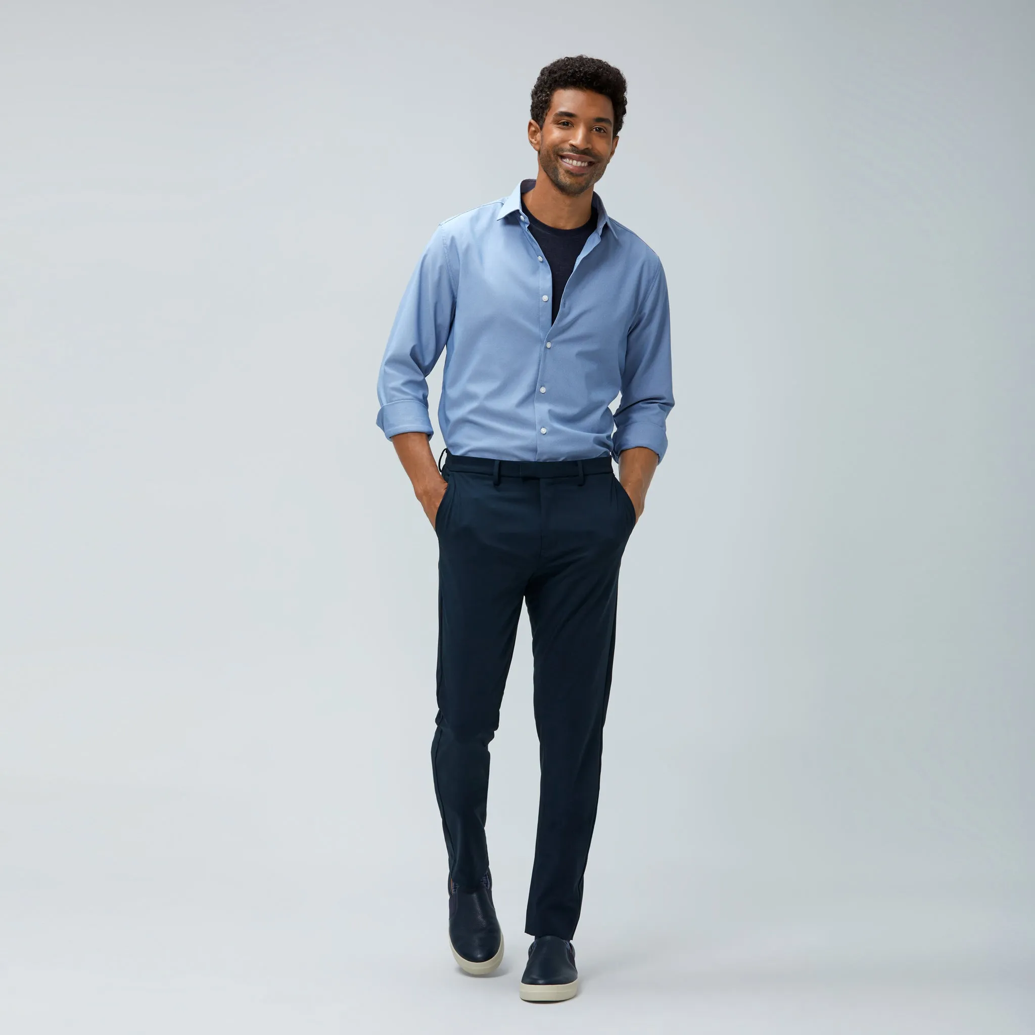 Men's AeroZero Dress Shirt - Blue Oxford 2.0