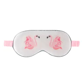 Satin Eye Mask Flamingo