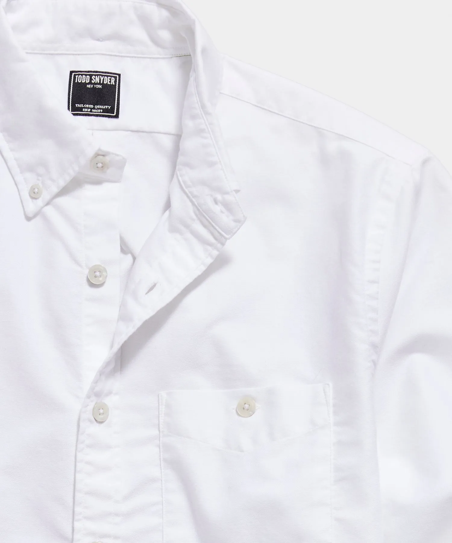 Slim Fit Favorite Oxford Shirt in White