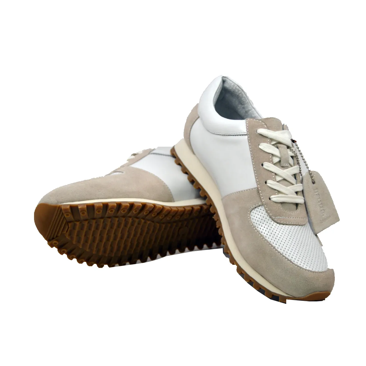 Surrey Bone & White Sneakers - Stylish and Comfortable Everyday Shoes